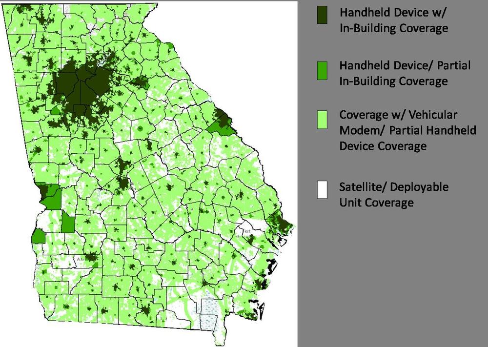 FirstNet Coverage Map