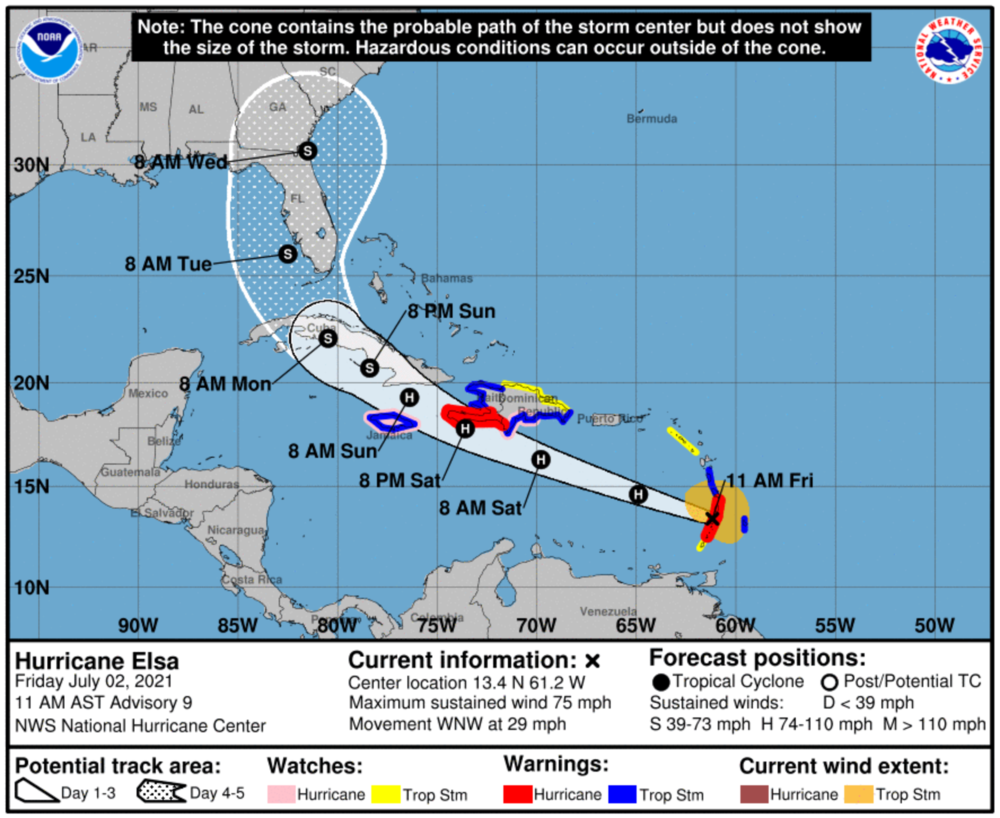 Hurricane Elsa | Georgia Emergency Management and Homeland Security Agency