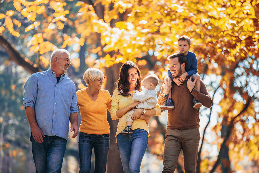 Family Walking together