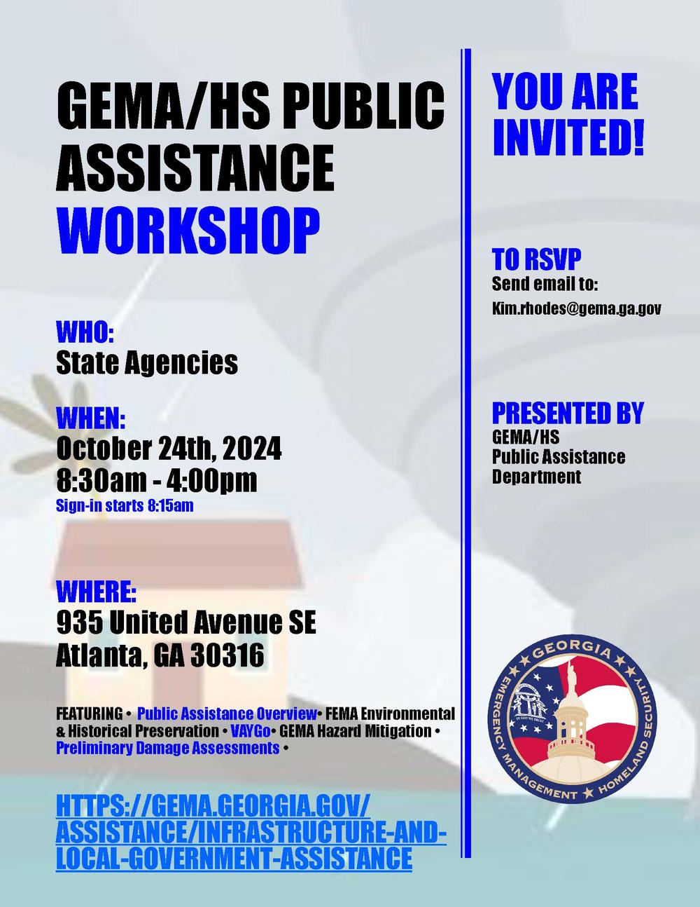 PA Workshop Flyer Oct. 24.2024